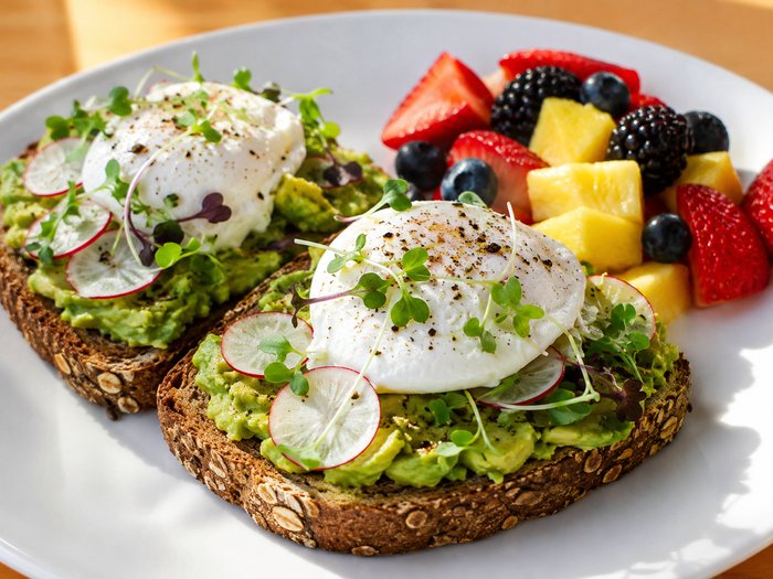 Egg White Veggie Scramble