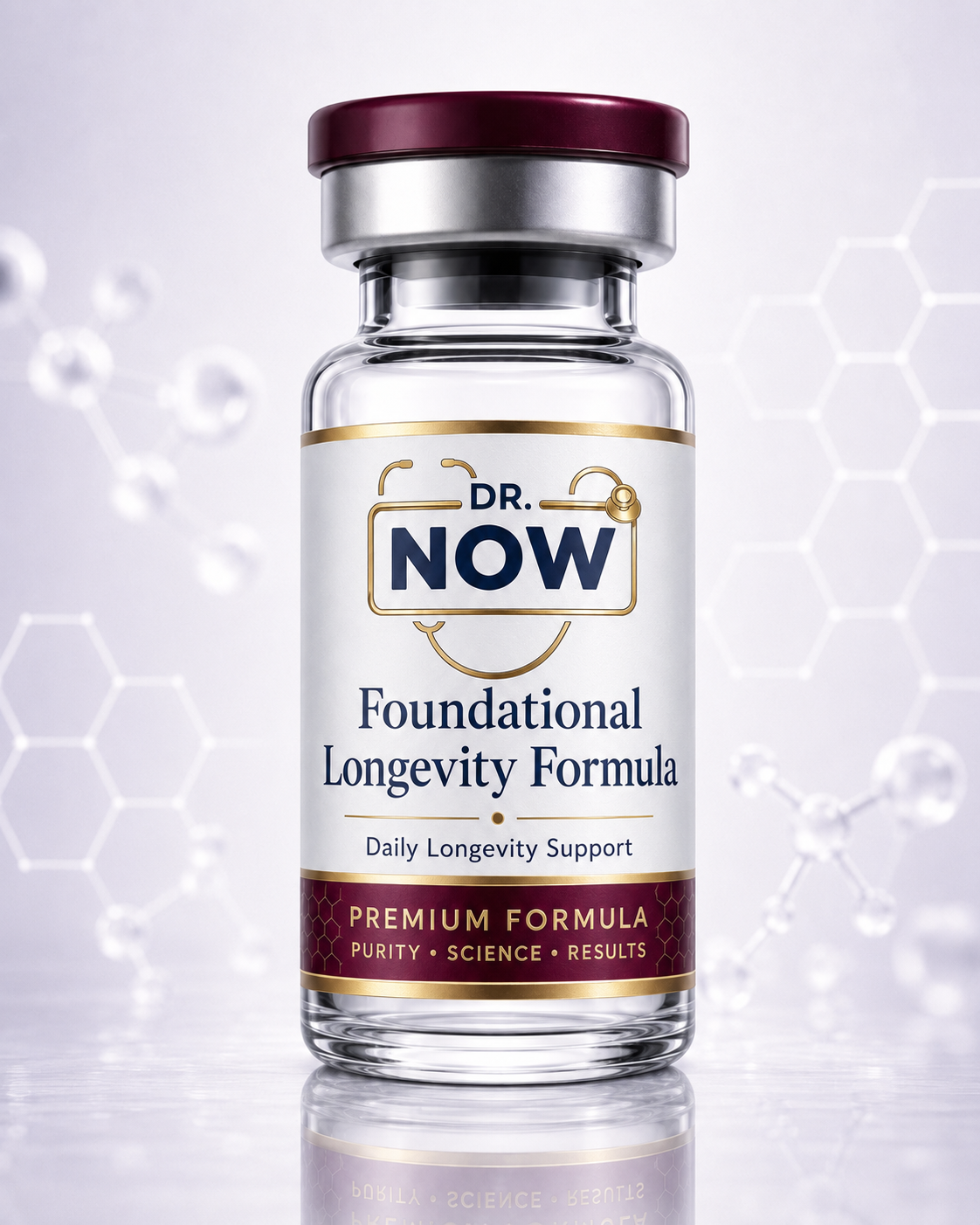 Foundational Longevity Formula vial